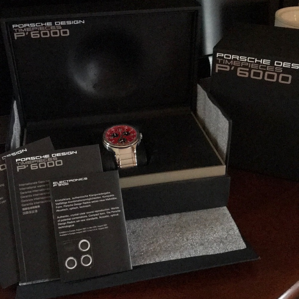 Porsche Design Flat Six P’6320 Quartz Chronograph